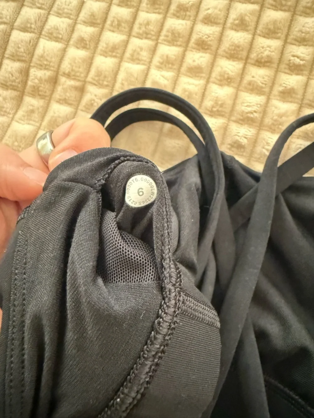 Lululemon/Peloton Women’s Black Sports Bra - Picture 3 of 3